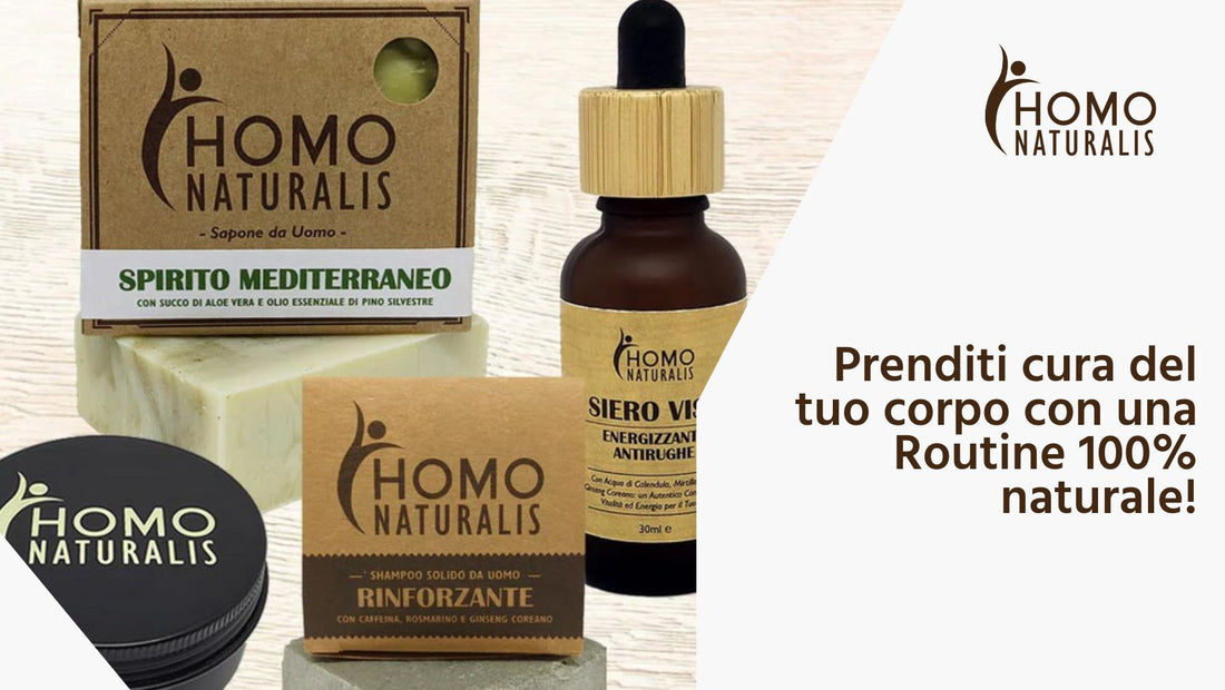 Skincare Uomo: Guida Completa per una Routine Naturale